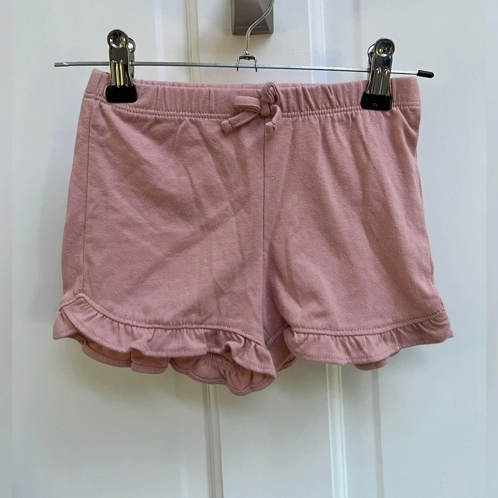 The Children’s Place 2T Pink Ruffle Soft Girls Shorts
